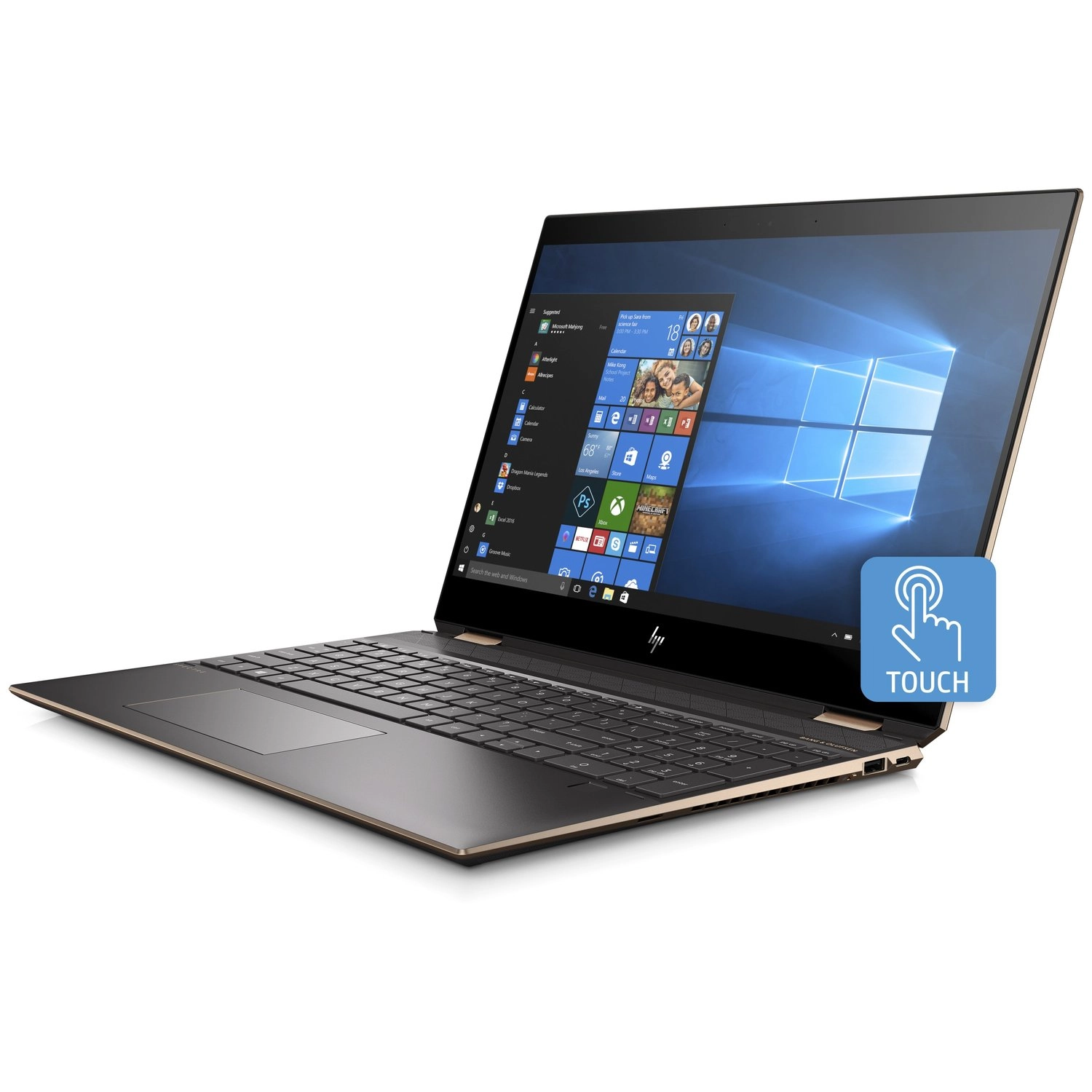 Spectre x360 15-DF1006NE 9CQ63EA - 15.6'' Core i7 16GB DDR4 1032GB SSD