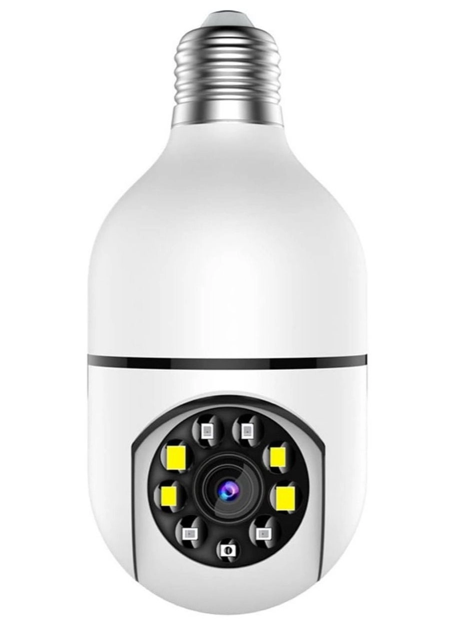 Wireless Light Bulb Camera 1080P