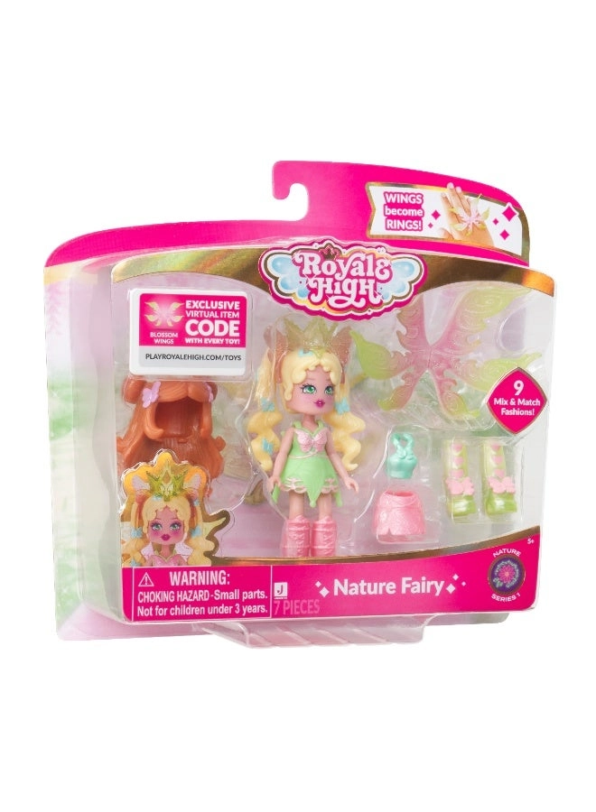 Nature Fairy Doll Figure - 3-Inches Redeemable Virtual Item Code Ages 5+