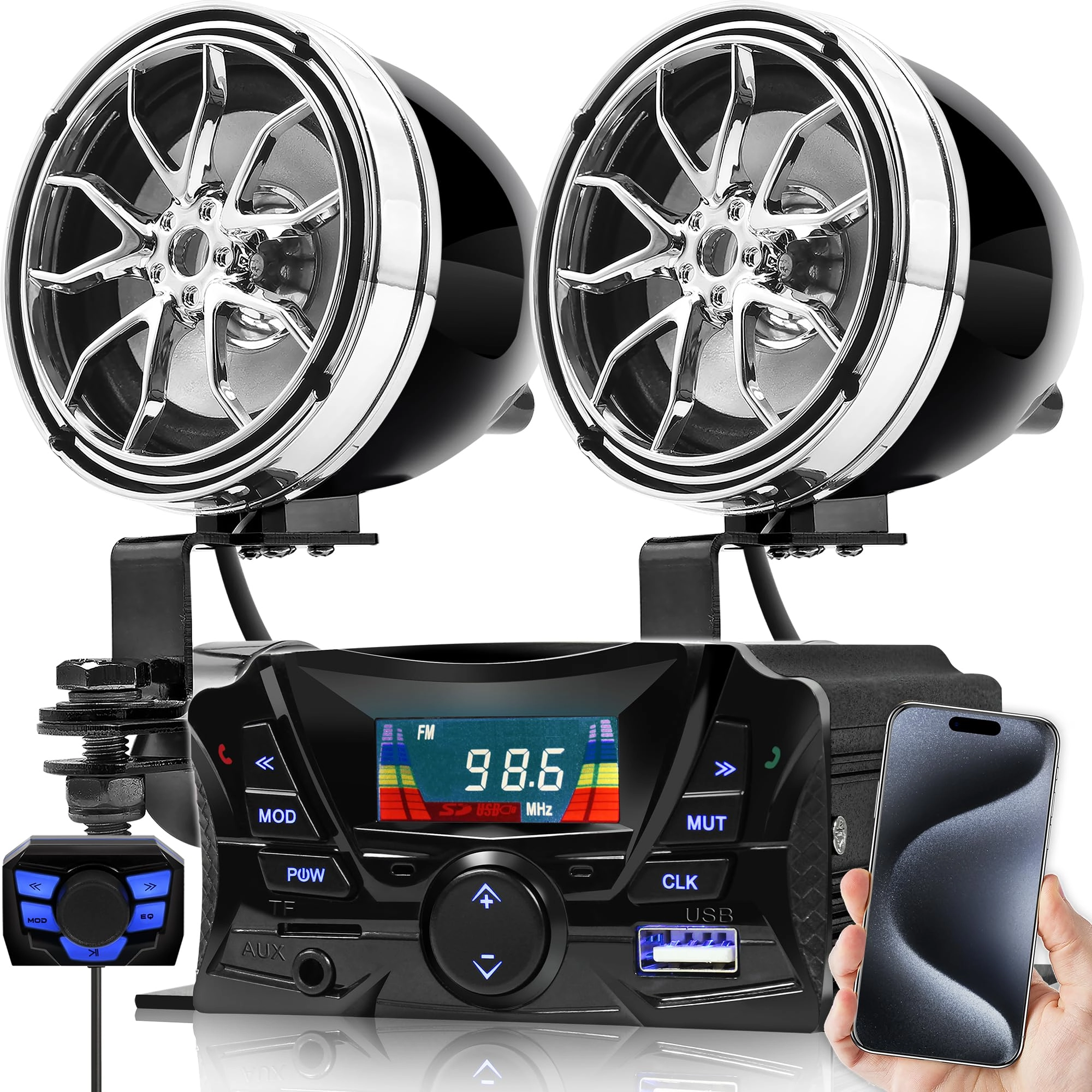 GoHawk Motorcycle Speakers