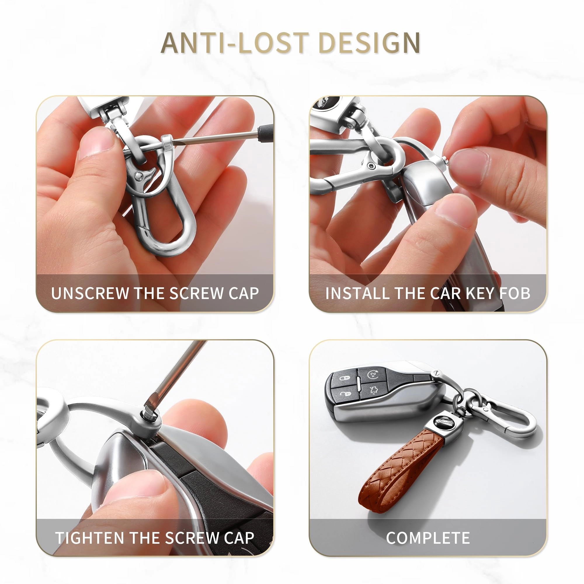 Carabiner Keychain - Car