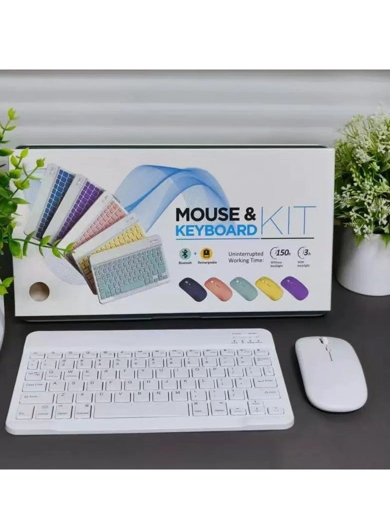 Bluetooth Keyboard and Mouse Combo