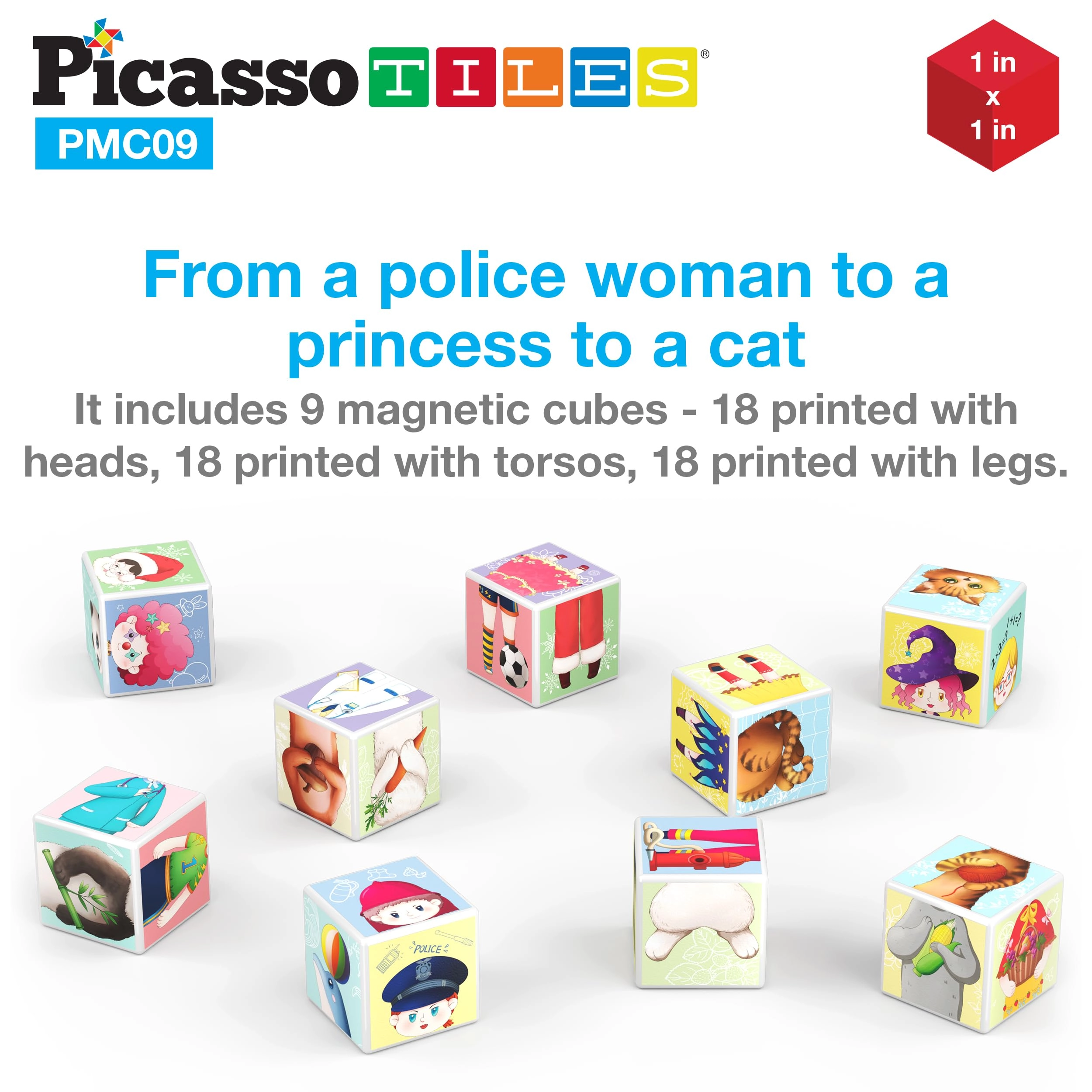 Magnetic Expression Puzzle - 18 pcs