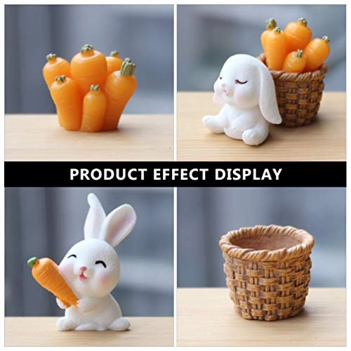 Miniature Bunny Figurines - Resin Collection