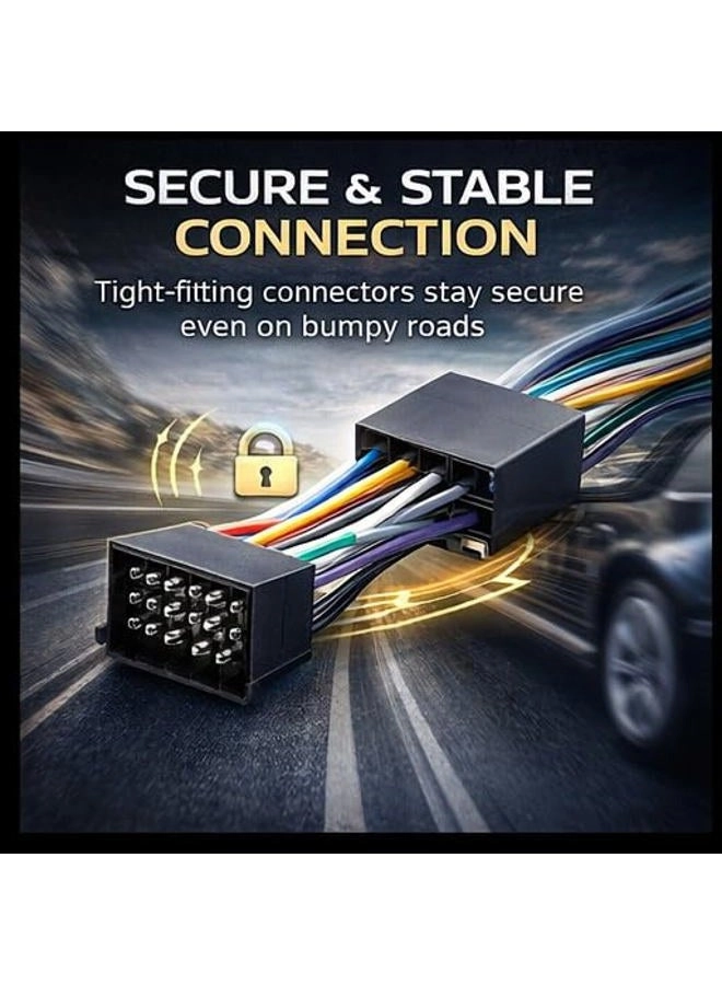 Radio Adapter Harness - ISO Plug Fits for E36 E46 E39