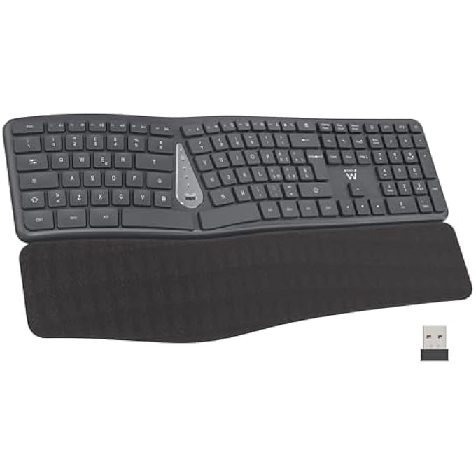 ERGONOMIC WIRELESS KEYBOARD - Wireless