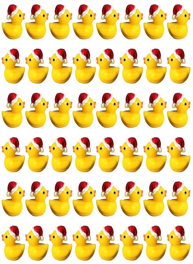 EOMTUR Mini Duck Figures - 50PCS Small Yellow