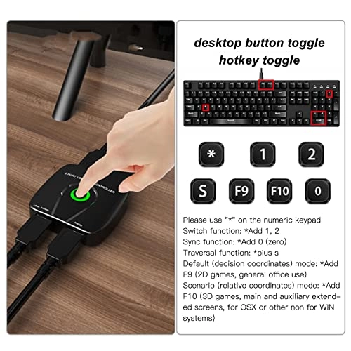KM202 - USB Switch Selector 2 x USB