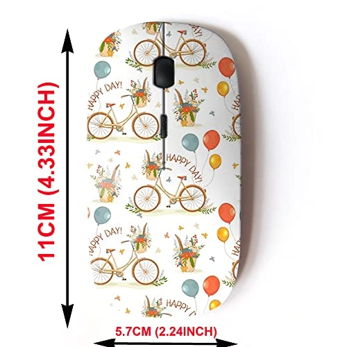 2.4G Cute Pattern Mouse - USB