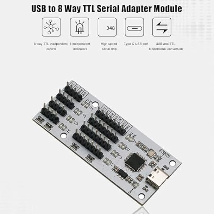 CH348 - 8 serial ports USB