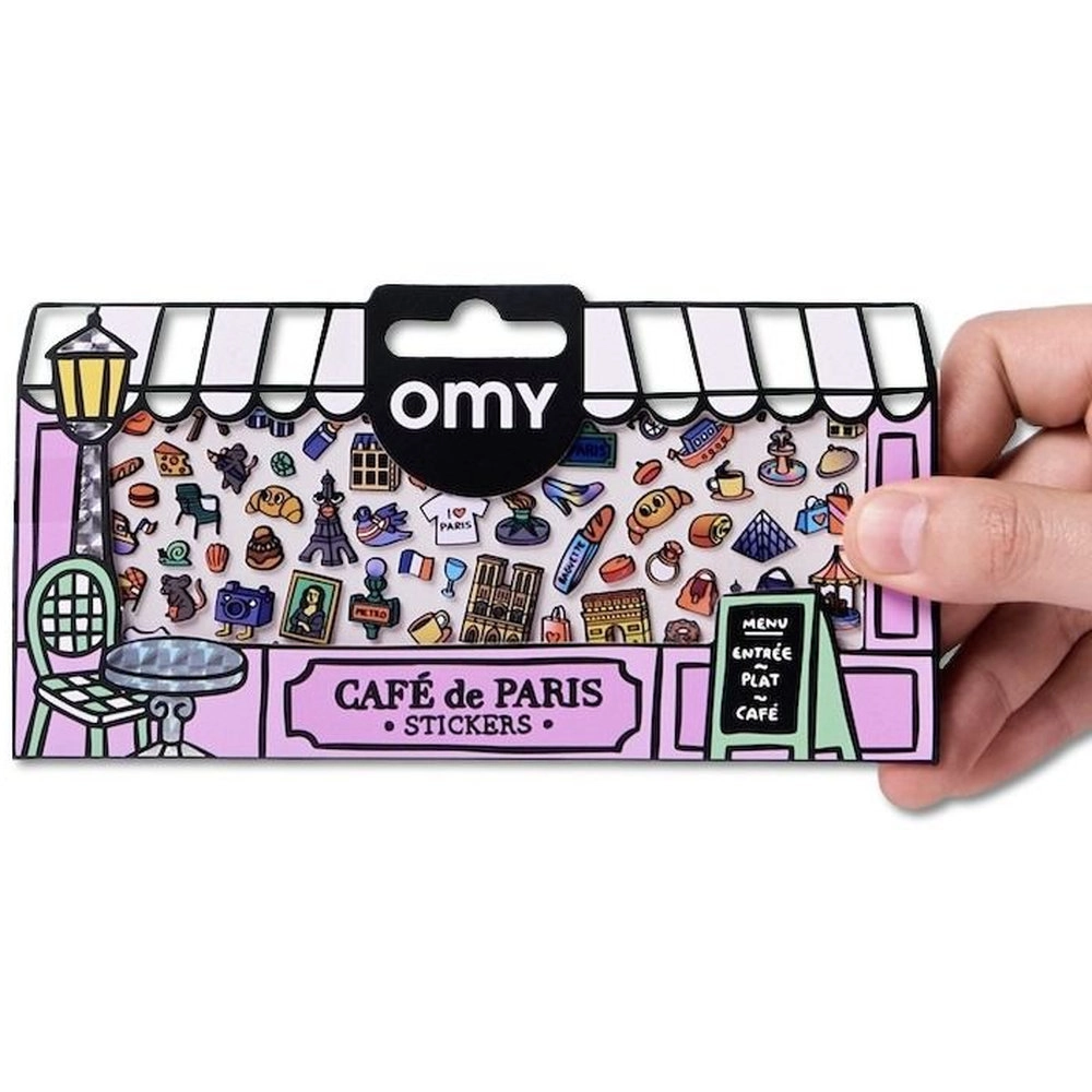 OMY French Bakery Sticker Book 6 pcs