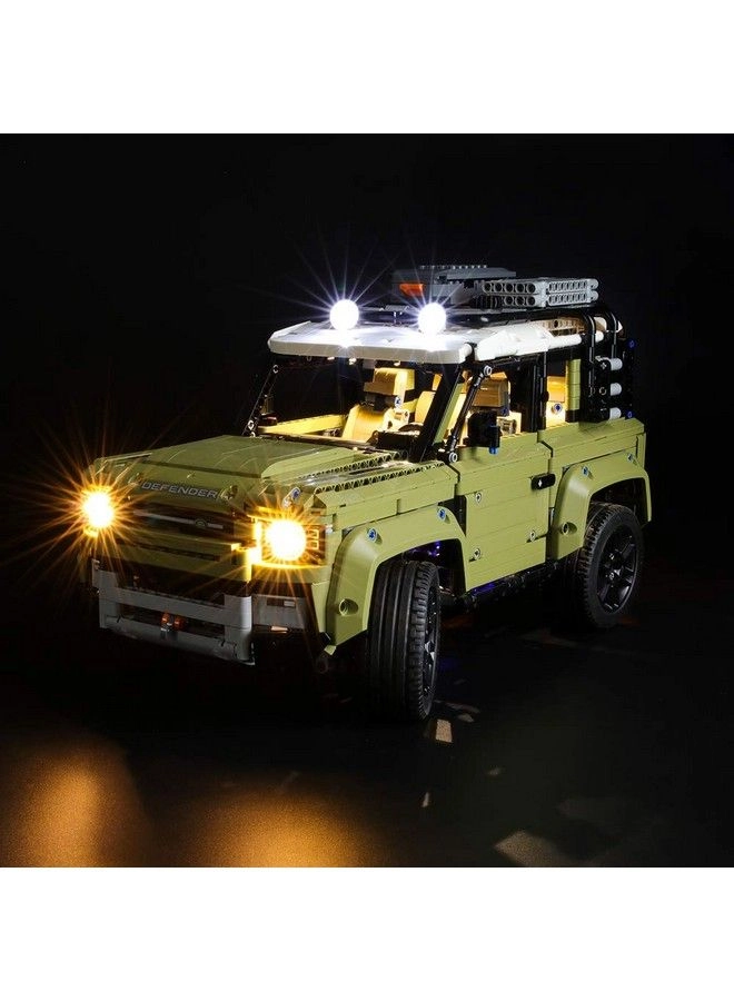 Led Lighting Kit For Land Rover Defender - for LEGO Land Rover Defender 42110