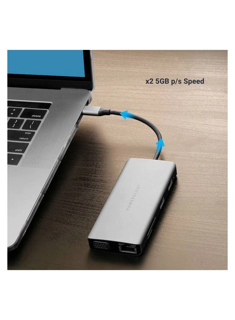 11 in 1 USB-C Hub
