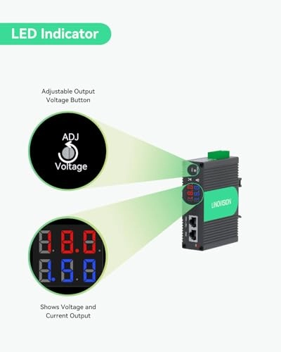 PoE++ Splitter - 2 90W IEEE802.3af/at/bt 10/100/1000Mbps