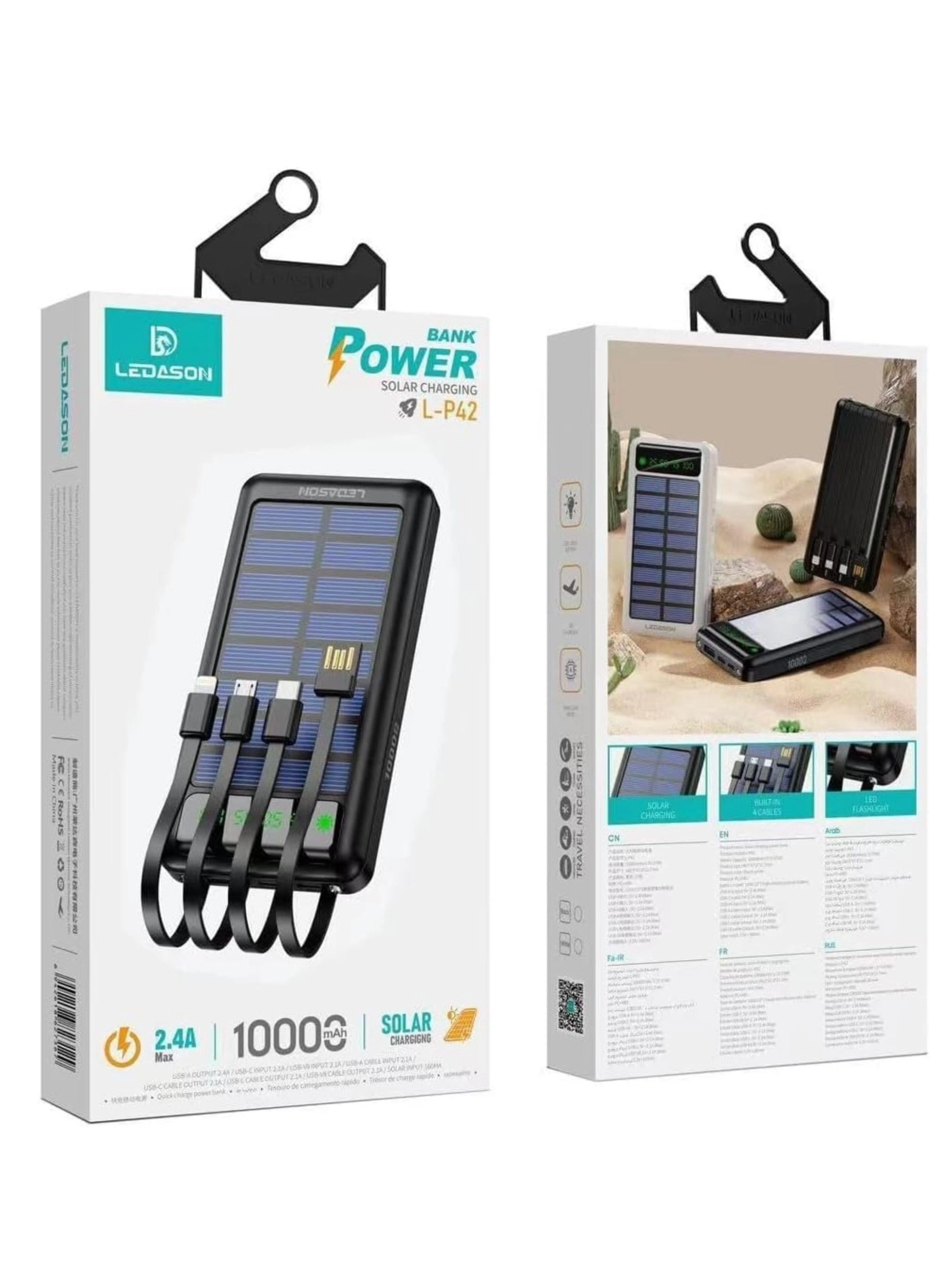 L-P42 - 10000mAh 20 W 2.4A 2