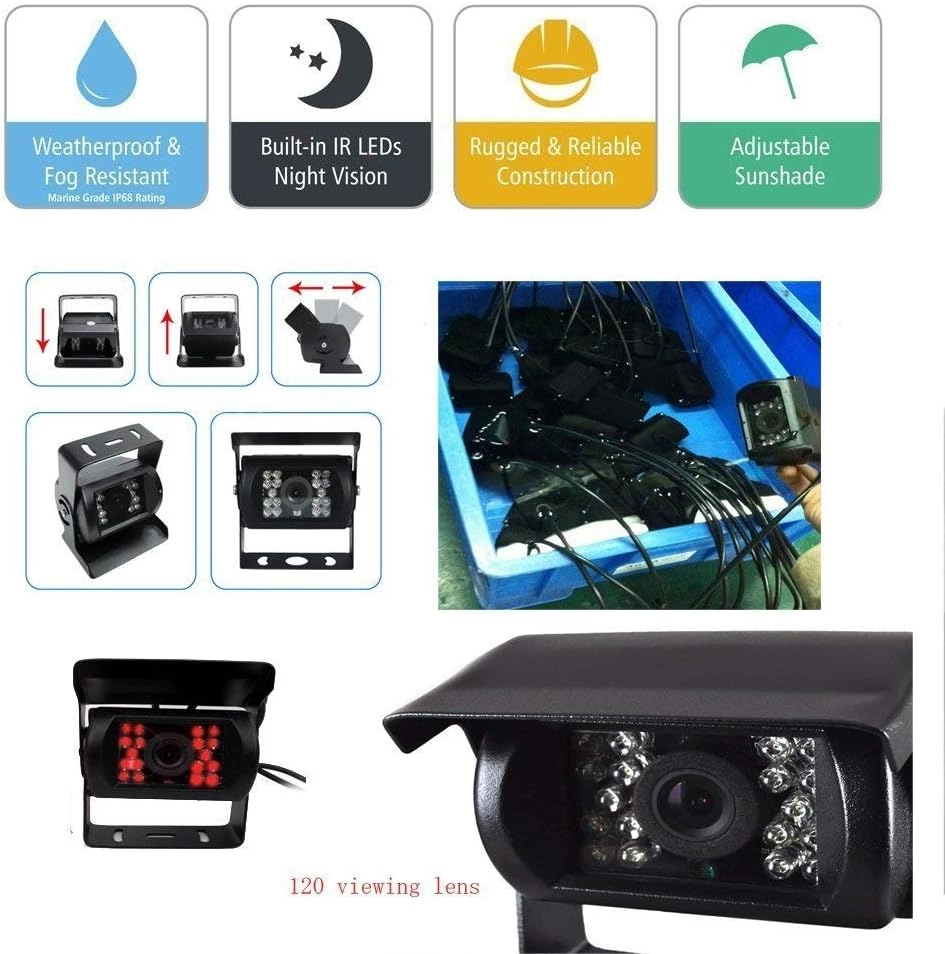 Vehicle Backup Camera System - Night vision Hardwire