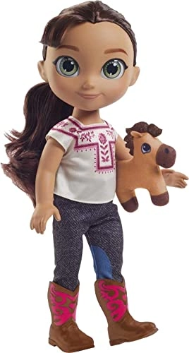 Lucky Toddler Doll - 14-in Spirit plush Brush Ages 3+
