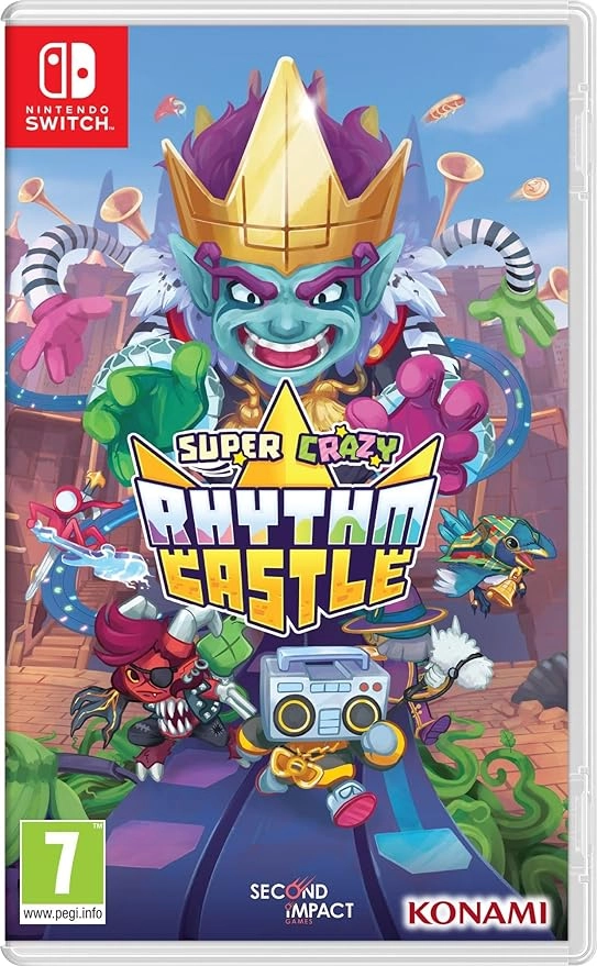 Konami Super Crazy Rhythm Castle International Version - Nintendo Switch