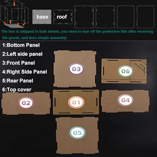 Acrylic Display Box - Acrylic Ferris Wheel for LEGO Ferris Wheel Model Kit 31119