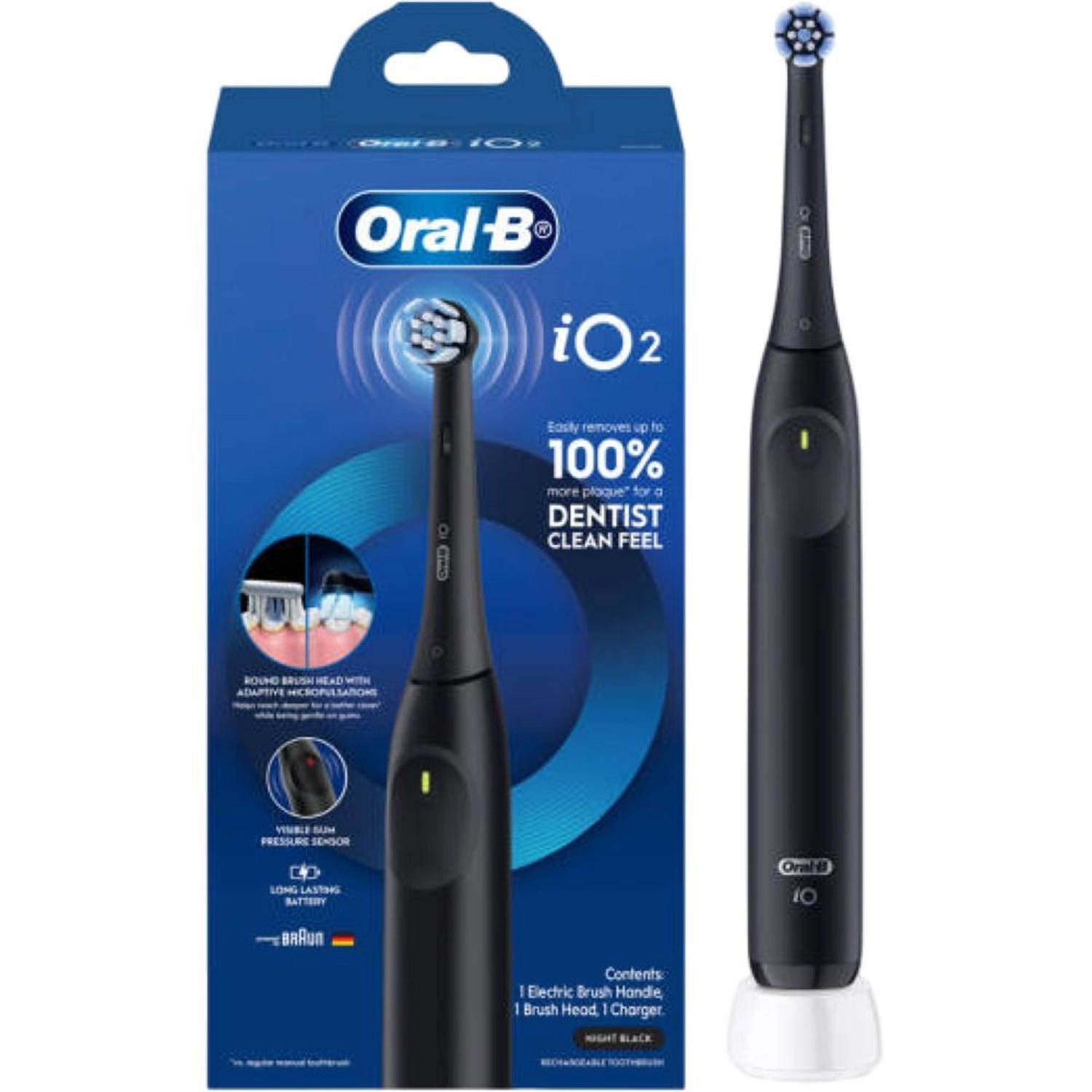 iO Series 2 - Electric Toothbrush White Gum Pressure Sensor