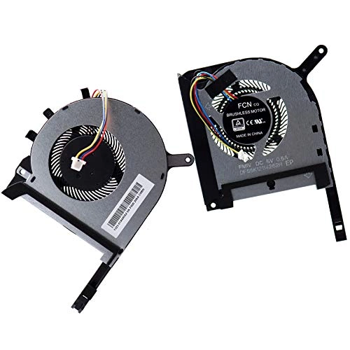 CPU Cooling Fan - Left side + GPU Cooling Fan - Right side + Thermal Greases - 2x