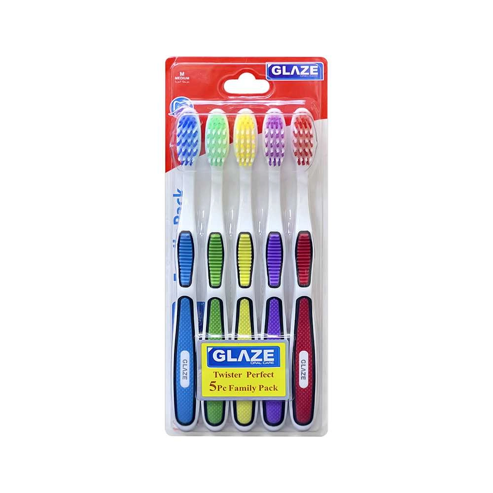 GLAZE Toothbrush - 5-Piece Pack