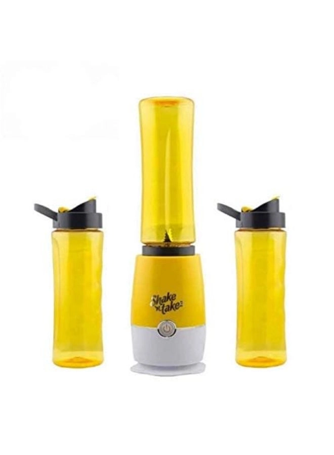 Shake 'n' Take Smoothie Maker & Juice Mini Blender - Portable personal, One-touch operation