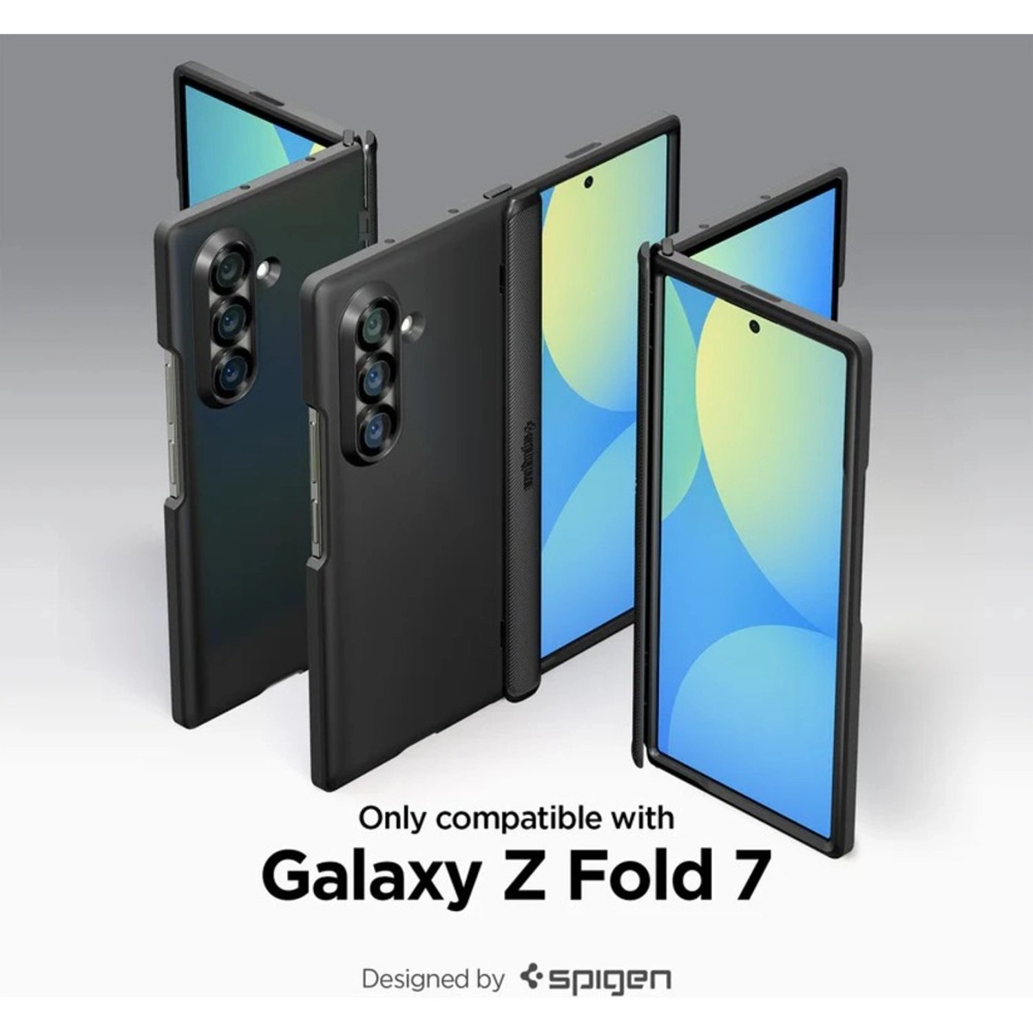 Armor Pro Case for Samsung Galaxy Z Fold7 - PC - Polycarbonate, TPU - Thermoplastic Polyurethane
