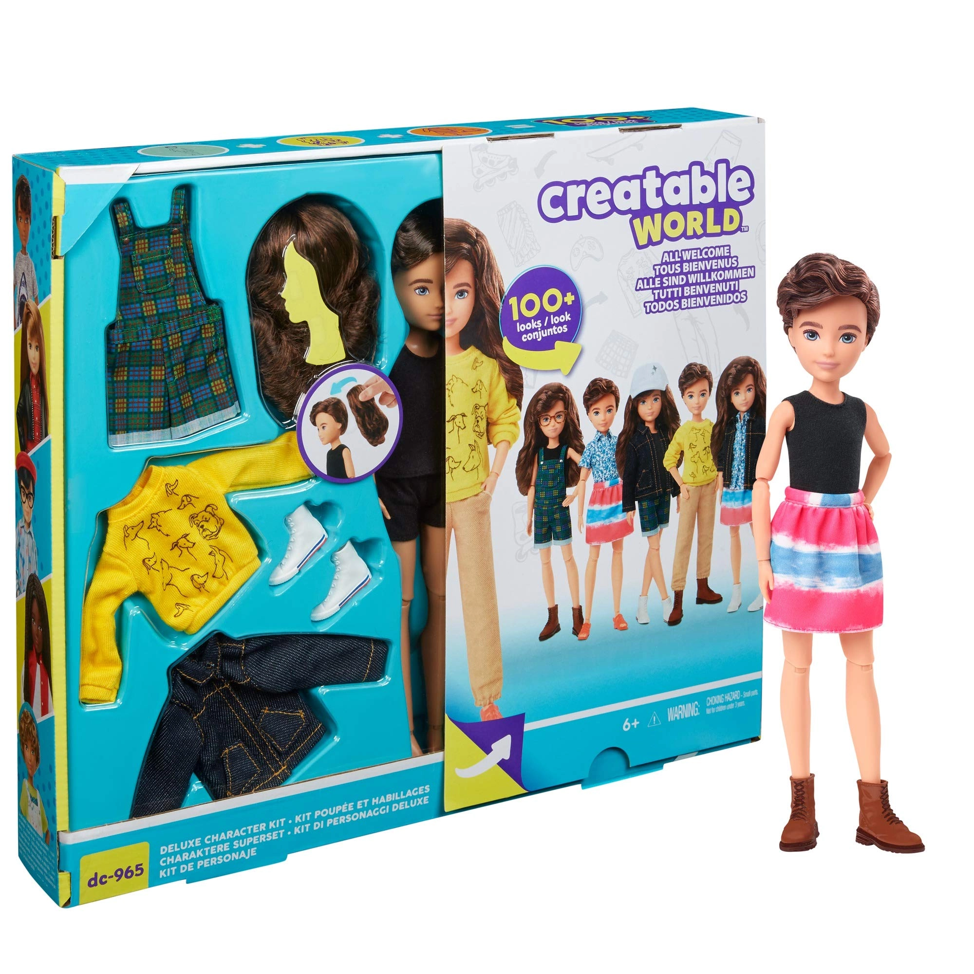 Mattel Creatable World Deluxe Character Kit - 6 years and up (29.94 cm) (GKV46)