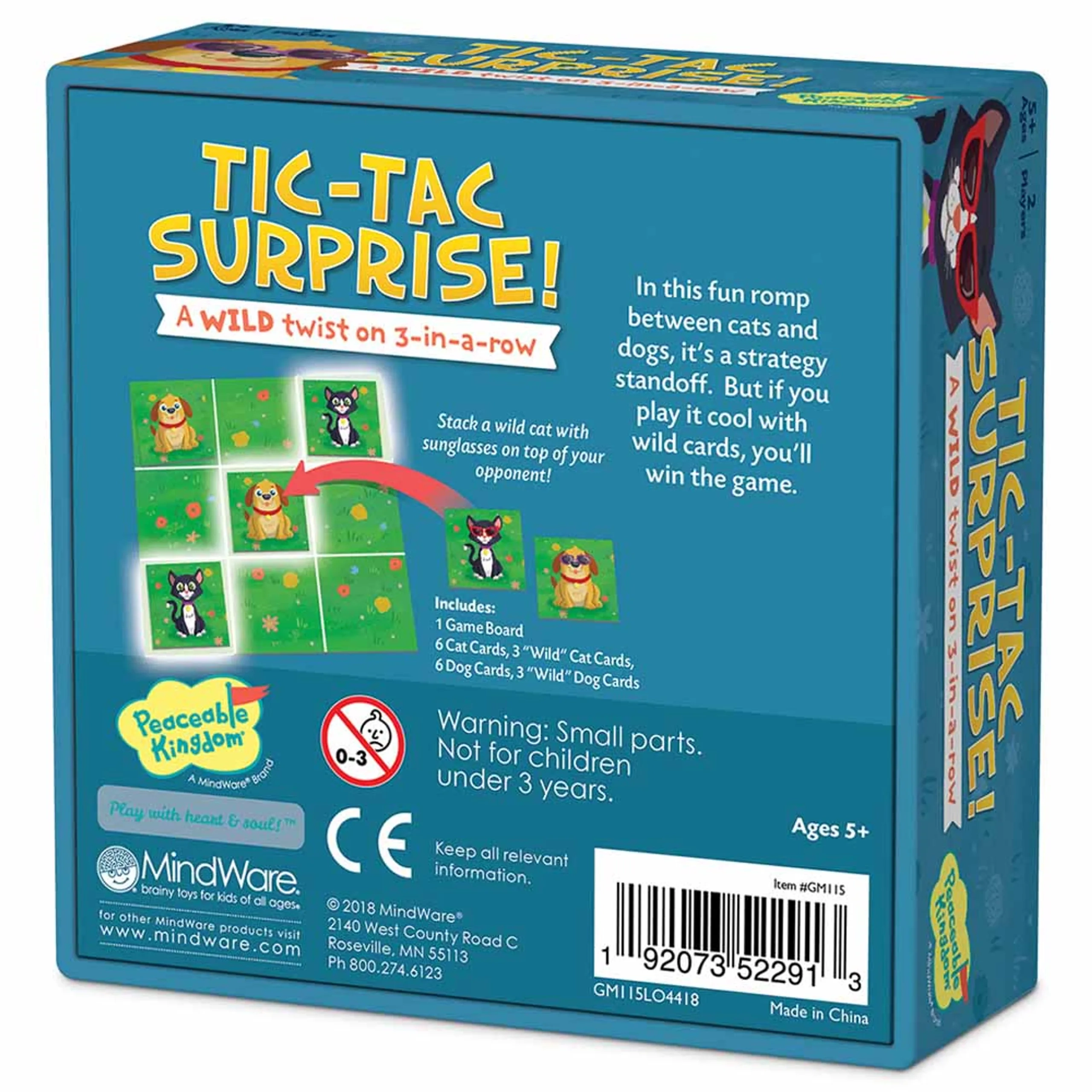 Tic-Tac Surprise!: Cats & Dogs