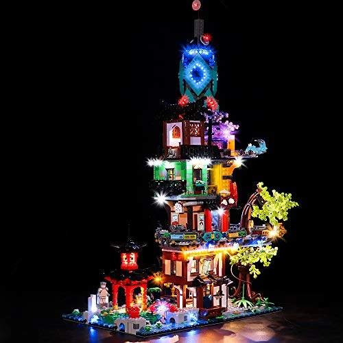 LED Light Kit for LEGO Ninjago City Gardens 71741