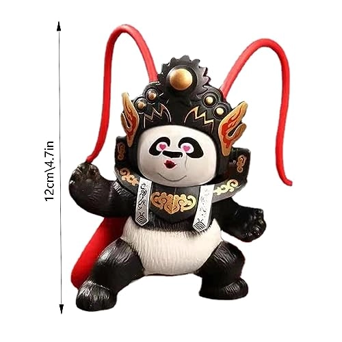 Panda face changing doll - Resin