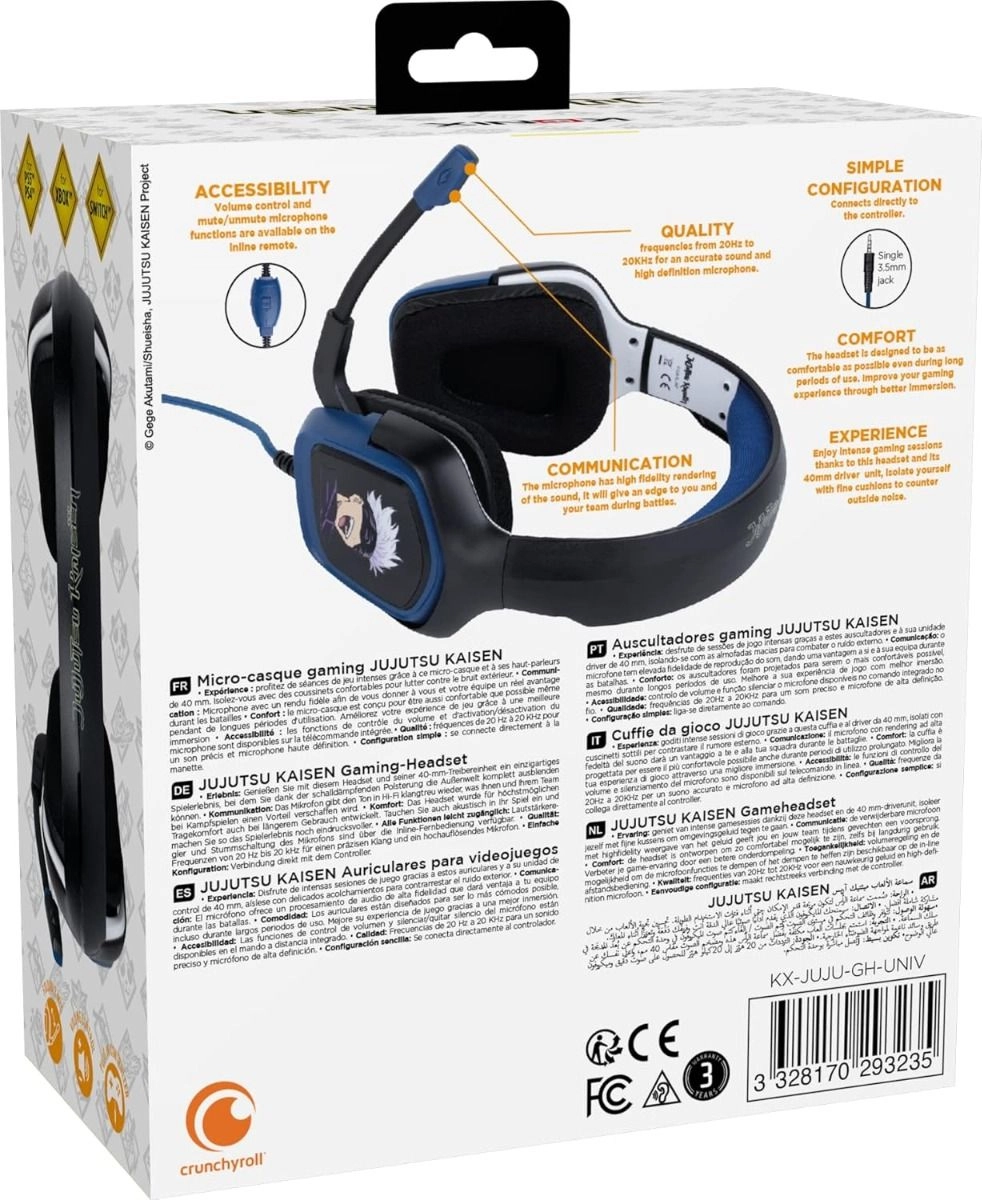 Jujutsu Kaisen Wired Headset