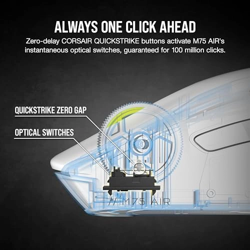 M75 AIR Ultra-Light FPS Gaming Mouse - Wireless