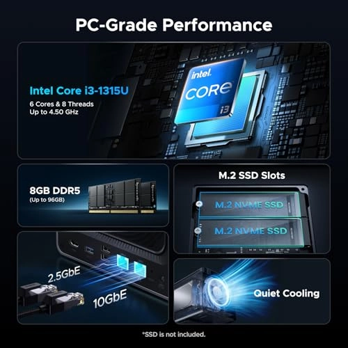 DXP4800 Pro 4-Bay 144TB
