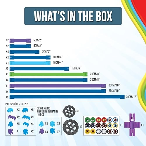 Noodle Flyer Set - 36 months - 12 years 76 pieces