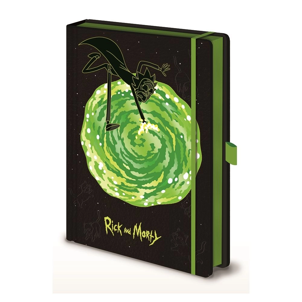 PYRAMID POSTERS Rick And Morty Portals Premium Notebook A5 Softcover