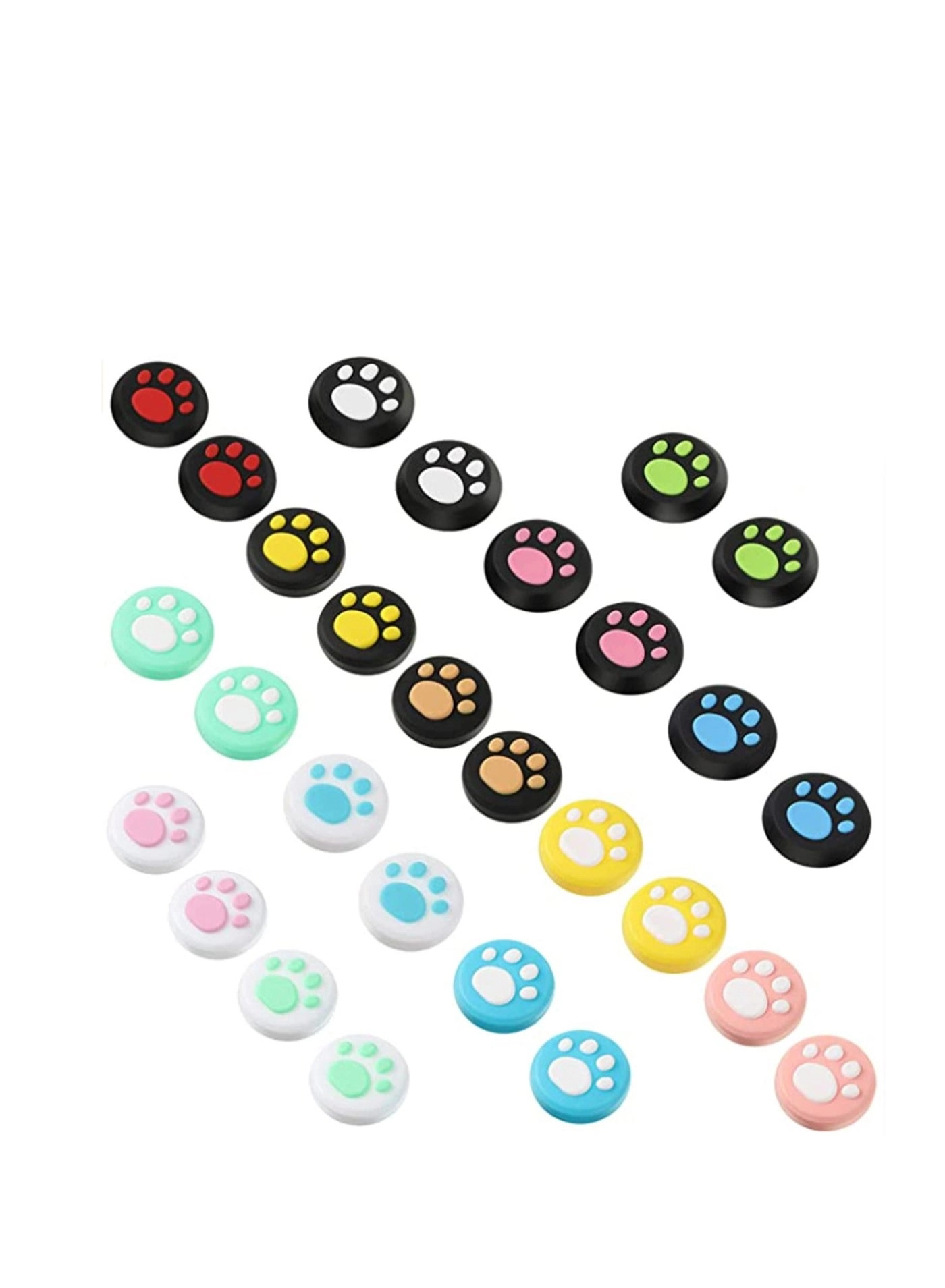 KASTWAVE Silicone Thumb Grip Caps - Switch Switch Lite and Joy-Con Controller