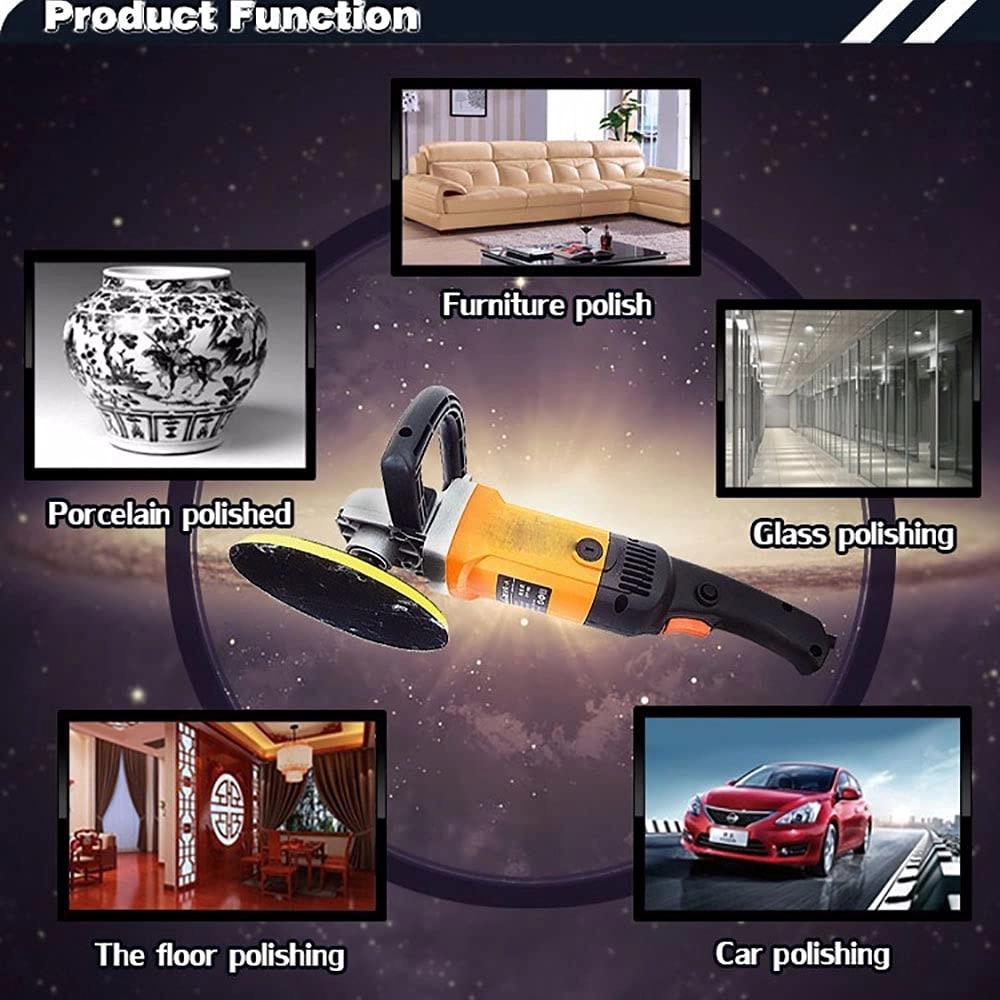 Electric Car Polisher - 1200W 180mm