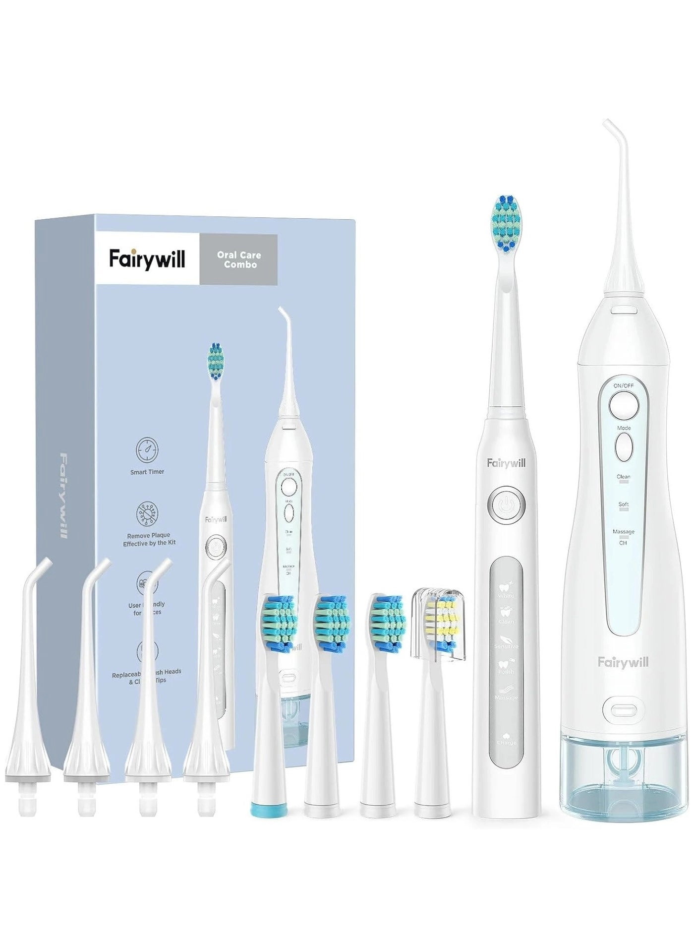 507 - Electric Toothbrush + 5020E - 300ML Oral Irrigator