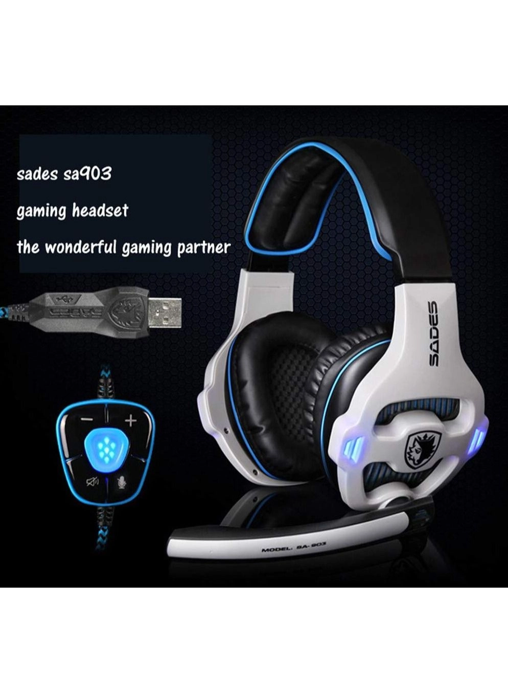 SA-903 Wired Headset