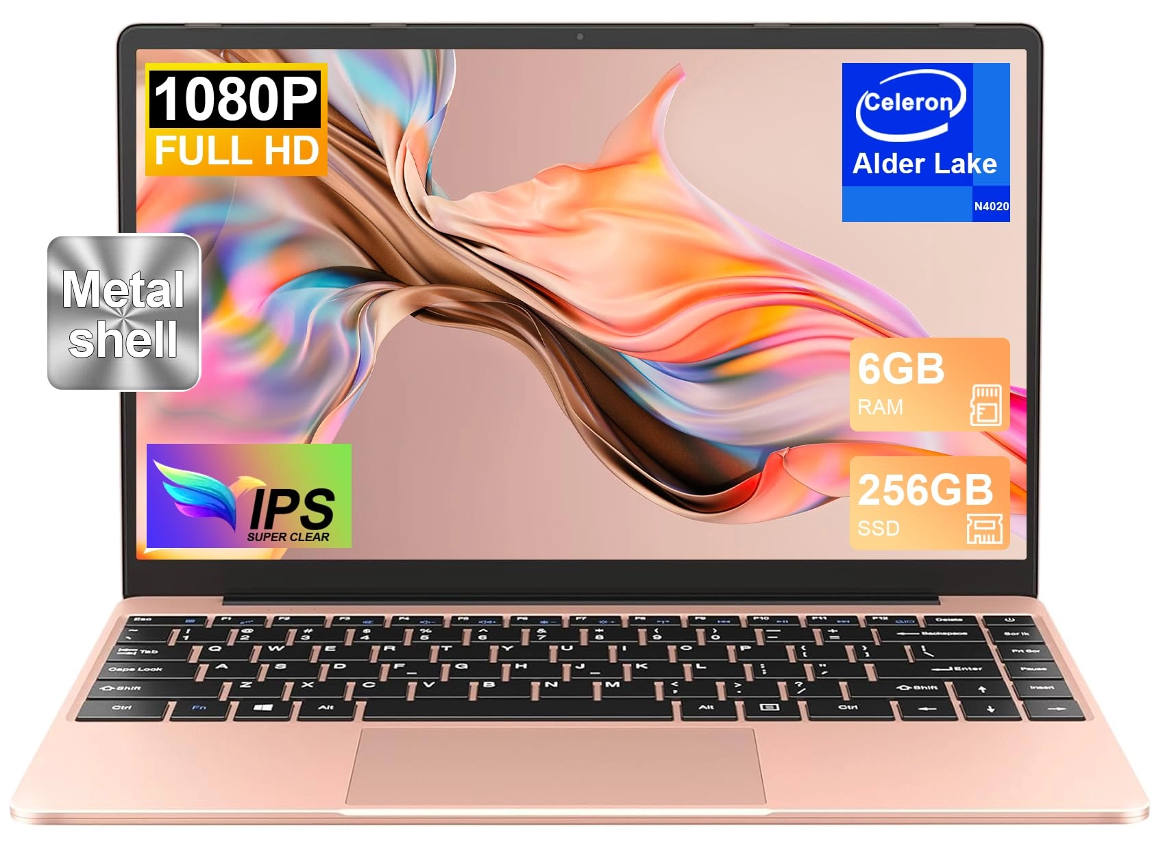 GBDZ-DE-N500-Gold-5 - 14'' 256GB 6GB N4020