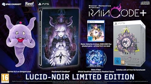 Master Detective Archives: RAIN CODE Plus Lucid-Noir Limited Edition - PlayStation 5