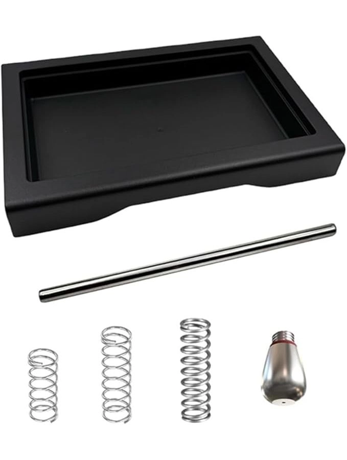 Tufgo Coffee Drip Tray - Low Profile Spring Kit Long Stainless Steel Tube