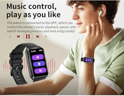 Fitness Tracker Watch - 1.57" 24/7 Heart Rate Blood Oxygen