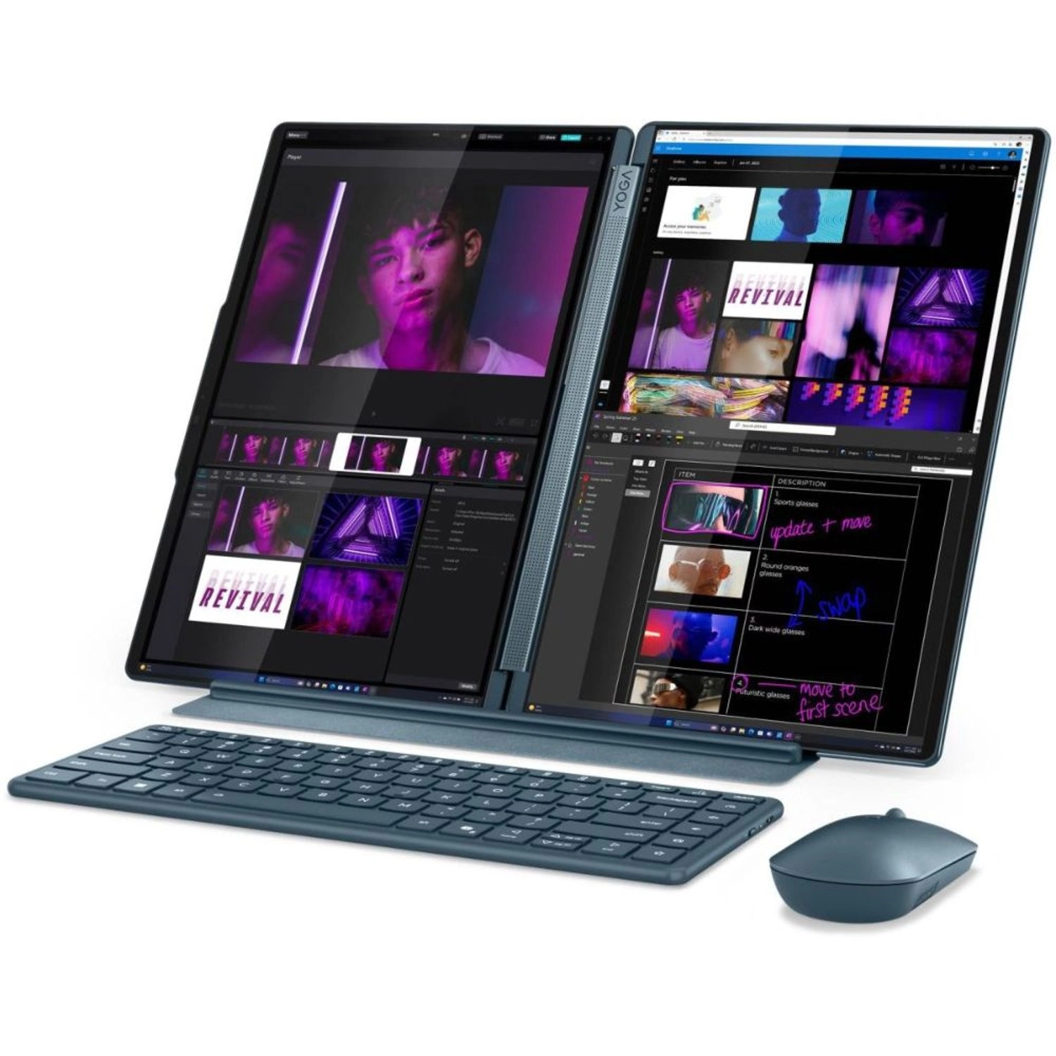 Yoga Book 9 83KJ000MAX - 14'' Core Ultra 7-255H 32GB DDR5 1TB SSD