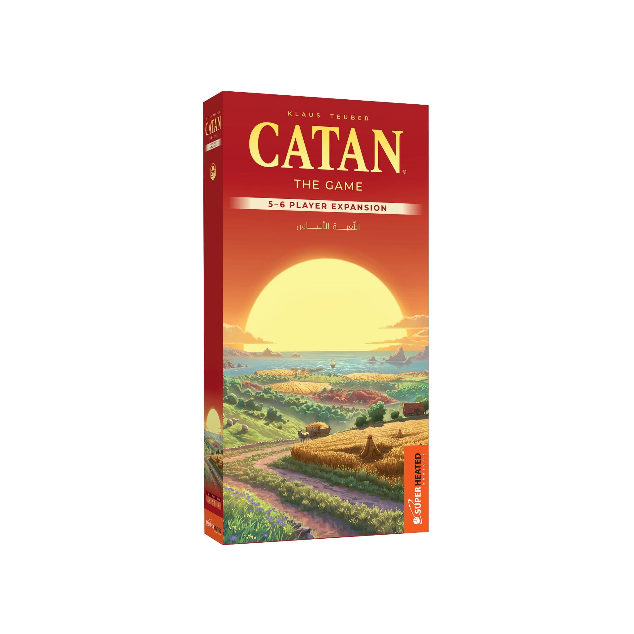 SuperHeated Neurons Catan: Extension 5-6 Players (Arabic)