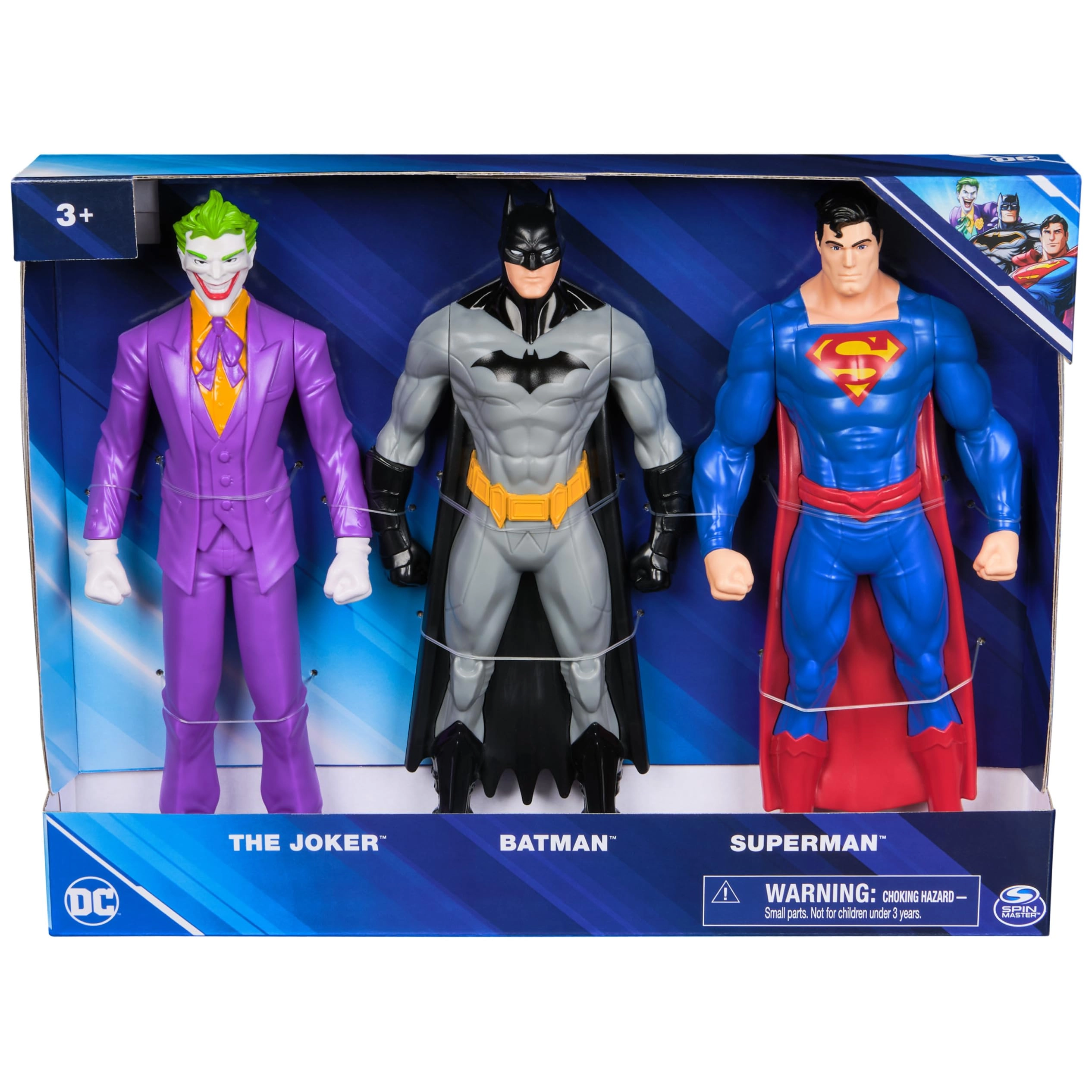 The Joker + Batman + Superman - DC Comics