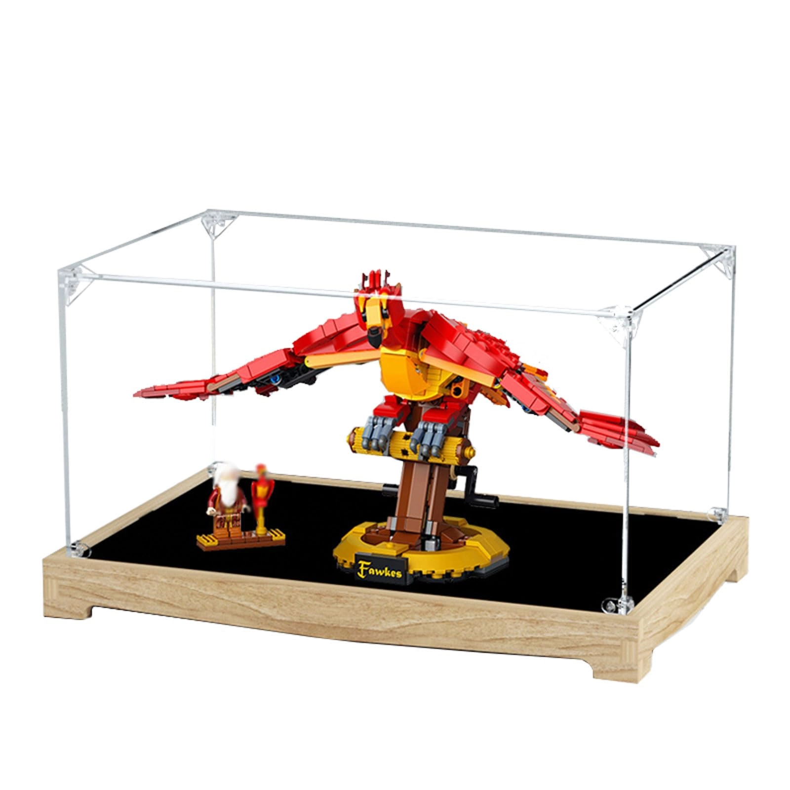 TIANQING Acrylic Display Case - Fits 76394 40 x 25 x 20 cm