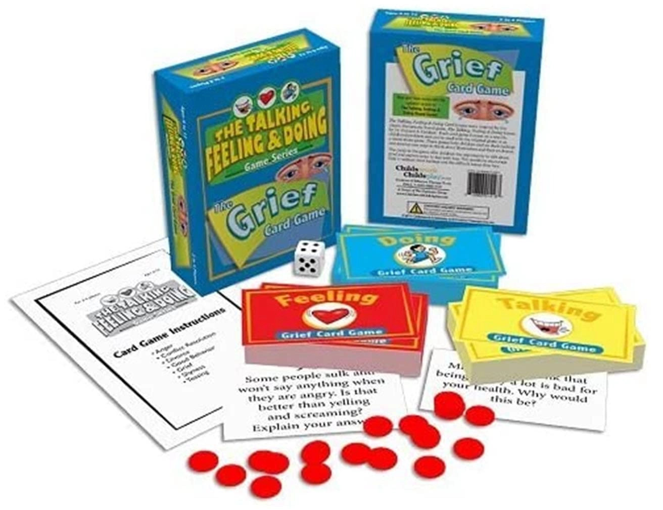 Childswork / Childsplay Talking, Feeling & Doing - Grief Card Game